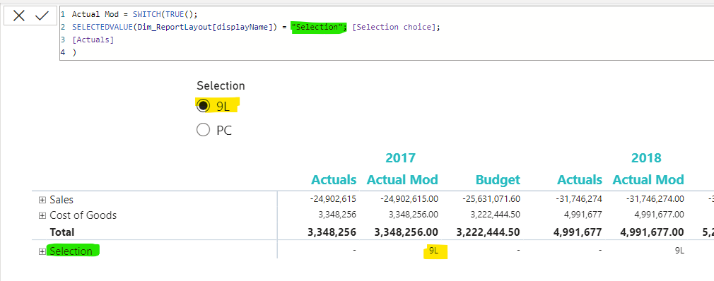 Could I use standar Power BI functions in a calculated column ...