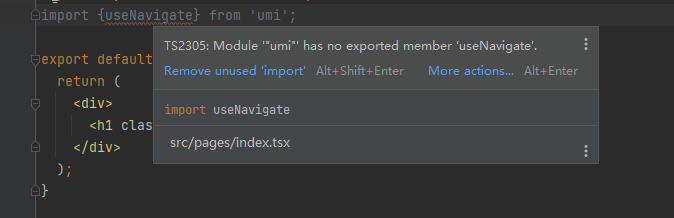 [Bug] umi3.5文档上的api没法导出。 · Issue #9536 · umijs/umi · GitHub