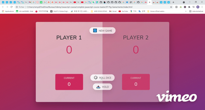 GitHub - ymer28/Pig-Game: Dice Game Based off of Jonas Schmedtmann's ...