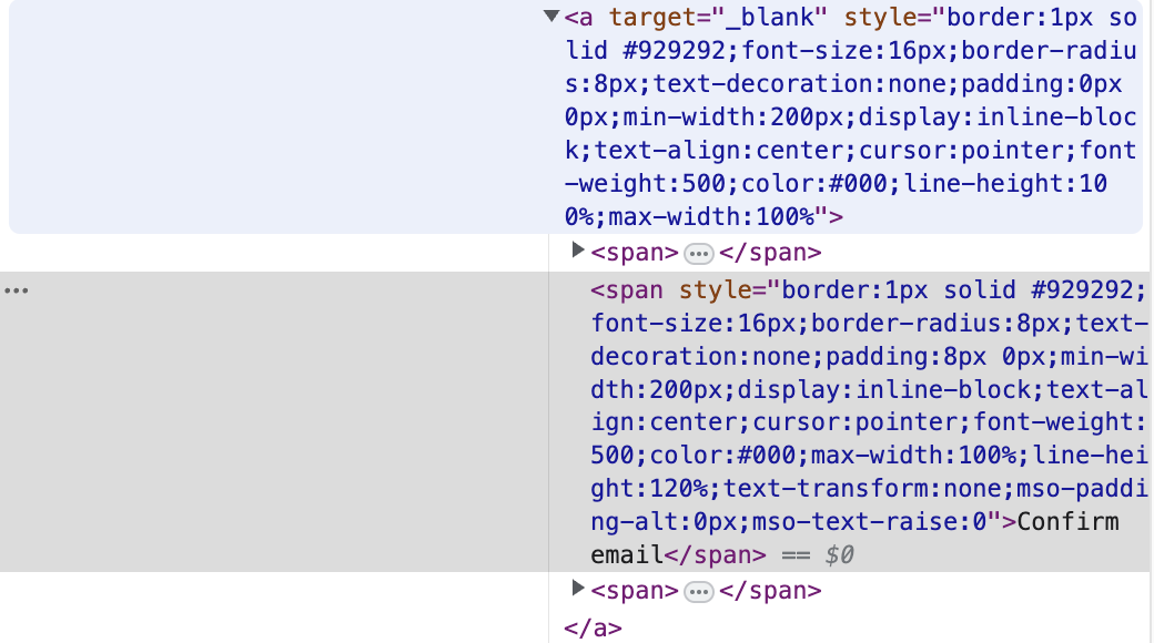 Rendered Code