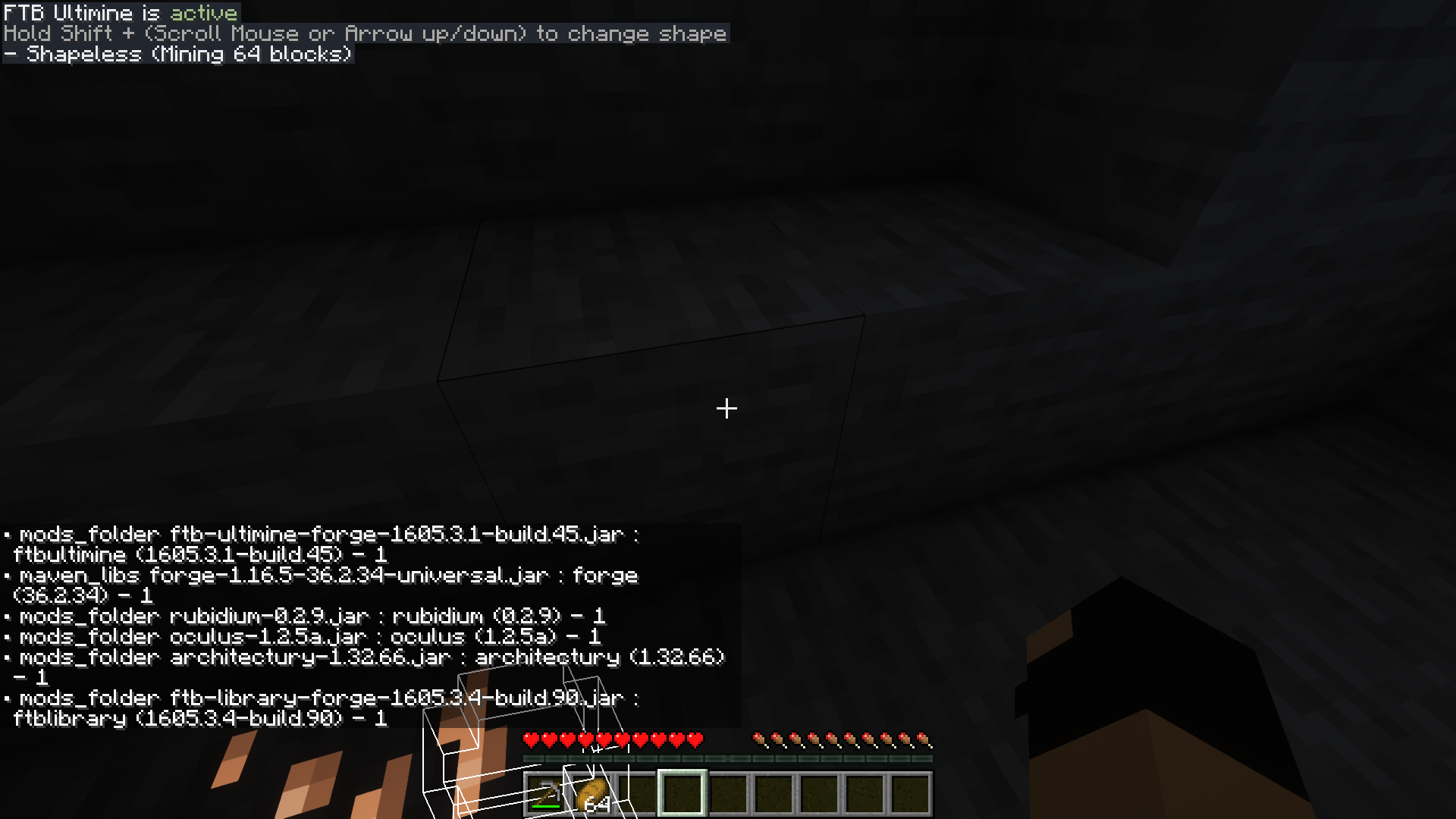 [Bug]: FTB Ultimine outline renders incorrectly with shaders · Issue ...