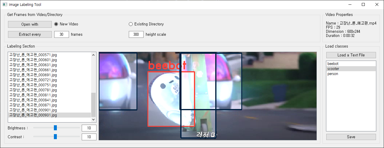 GitHub sujinhub/videolabelingtool Data Labeling Tool using Python