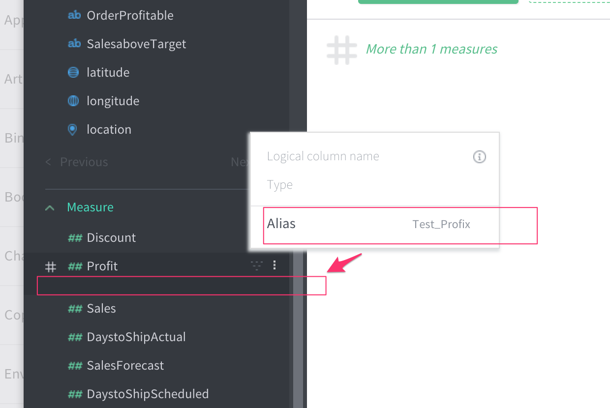#3181 fix script error when pie chart and table chart contain alias by ...