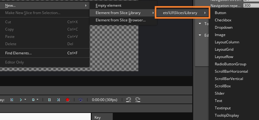 UI Editor: Slice Library dropdown label is strangely truncated · Issue ...