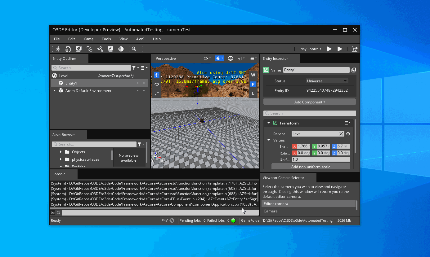 Aspect Ratio controls on Viewport should not resize the Editor window ...
