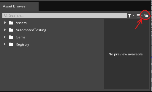Asset Browser - UX issues · Issue #7207 · o3de/o3de · GitHub