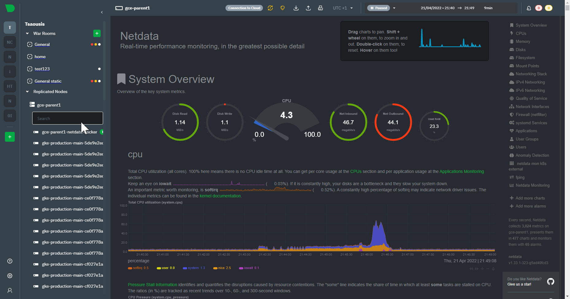 [BUG] Replicated Nodes search box disappears · Issue #394 · netdata ...