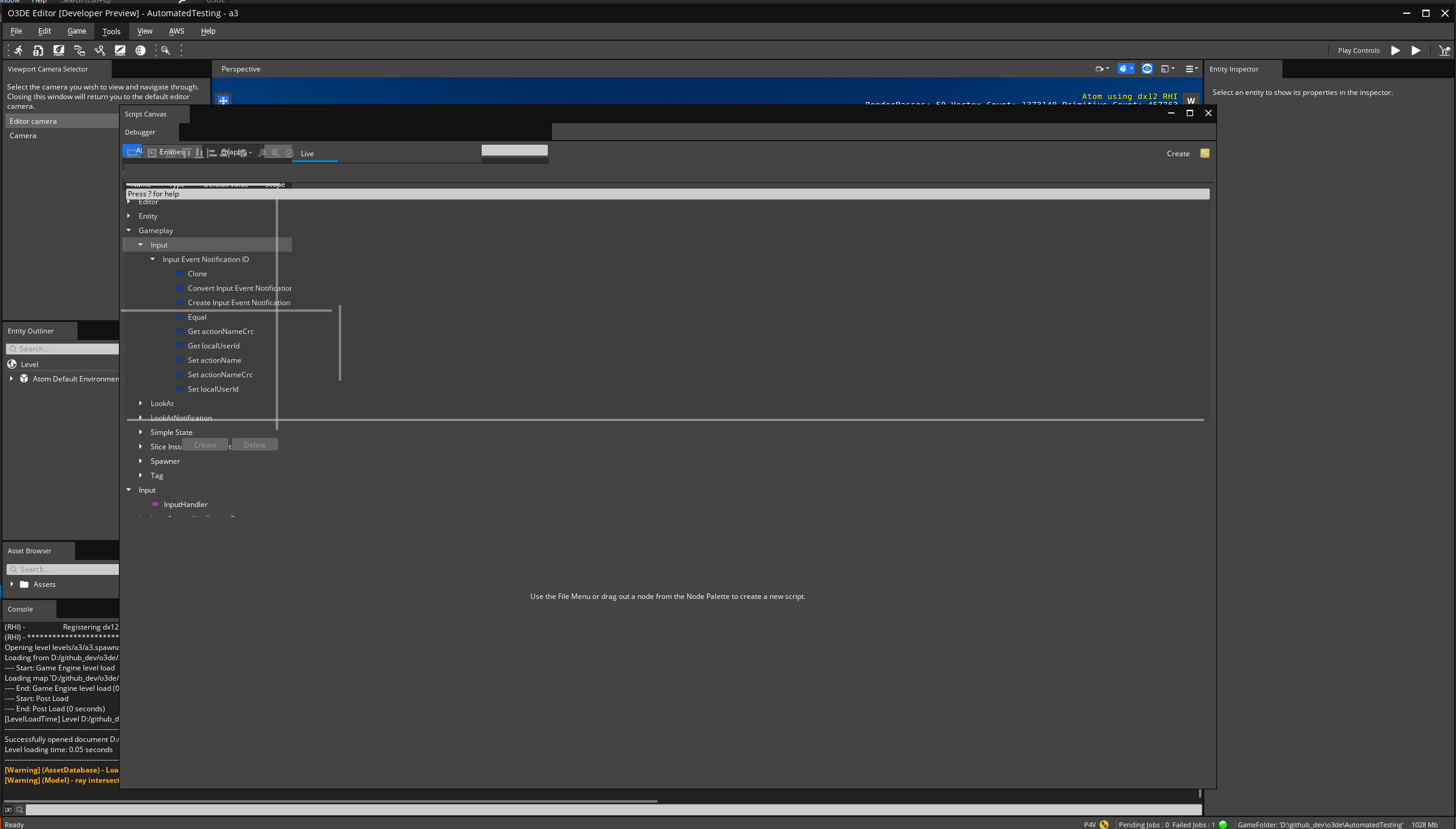 Editor crashes when opening script canvas · Issue #3090 · o3de/o3de ...