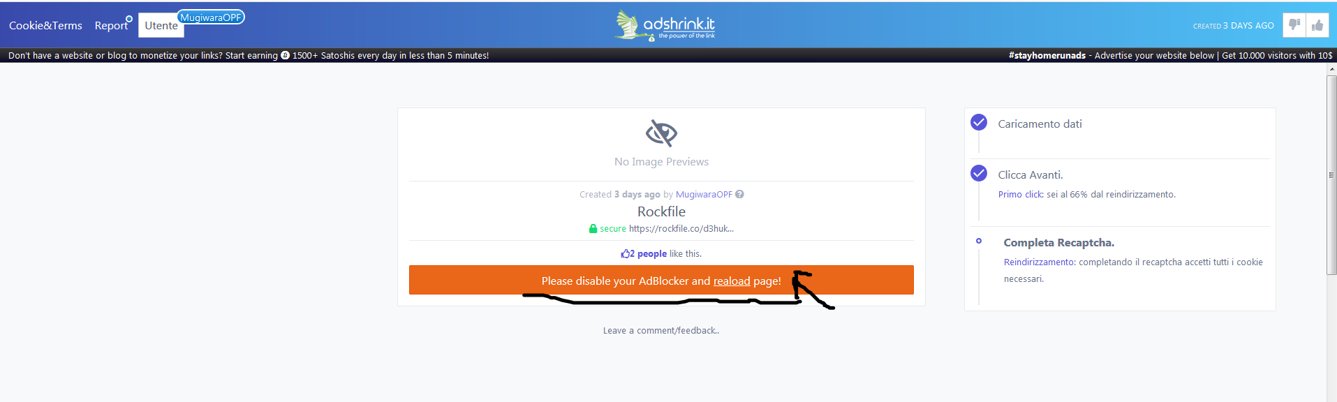 adshrink.it adblock detected · Issue #7206 · uBlockOrigin/uAssets · GitHub