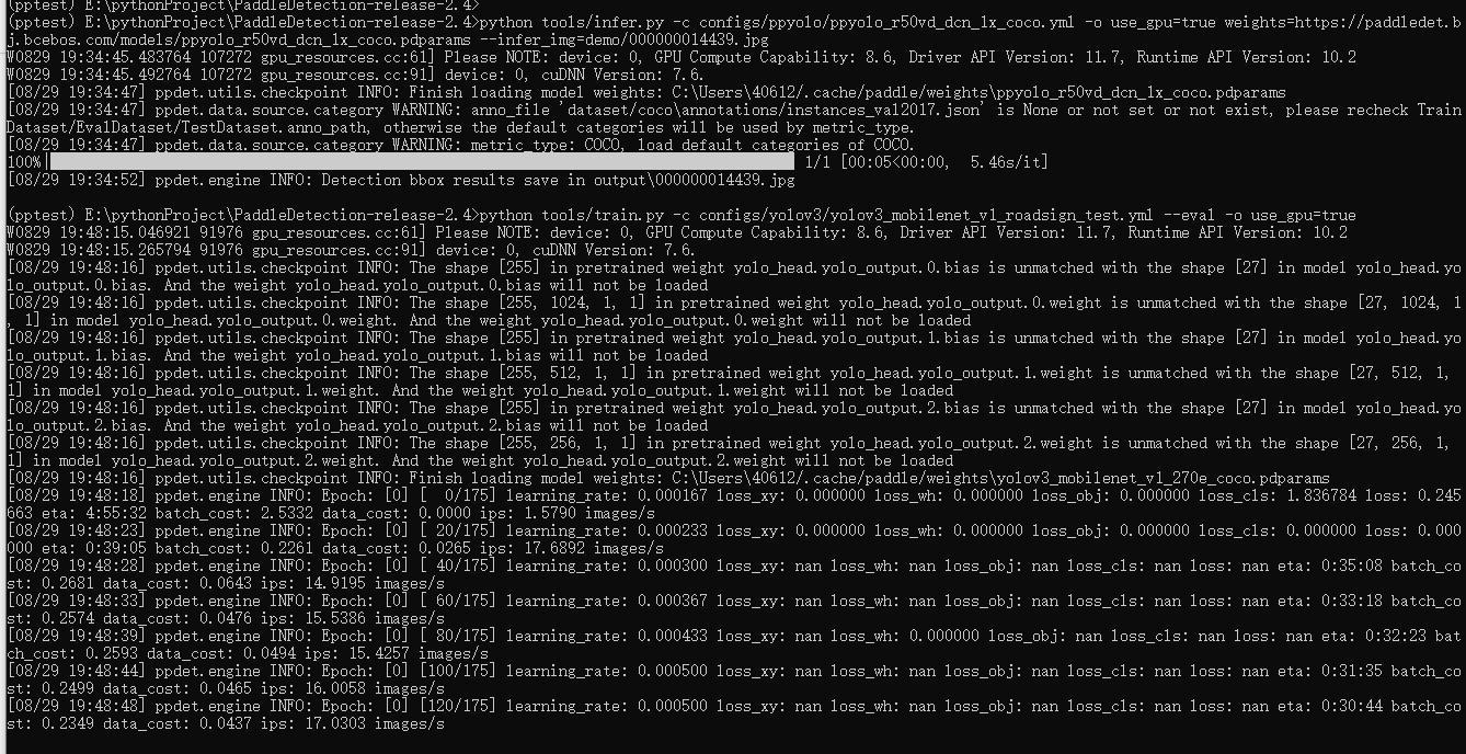 训练最后一直是0.00%是没有训练好吗？ · Issue #6775 · PaddlePaddle/PaddleDetection · GitHub