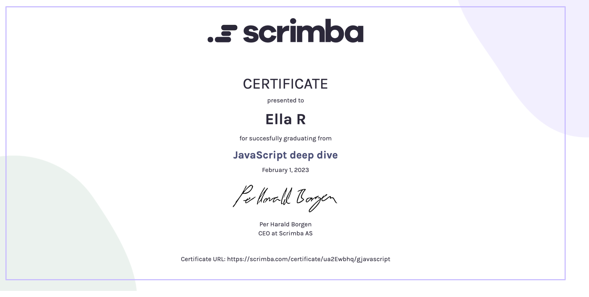 GitHub - frontendella/certificates: Certificates · GitHub