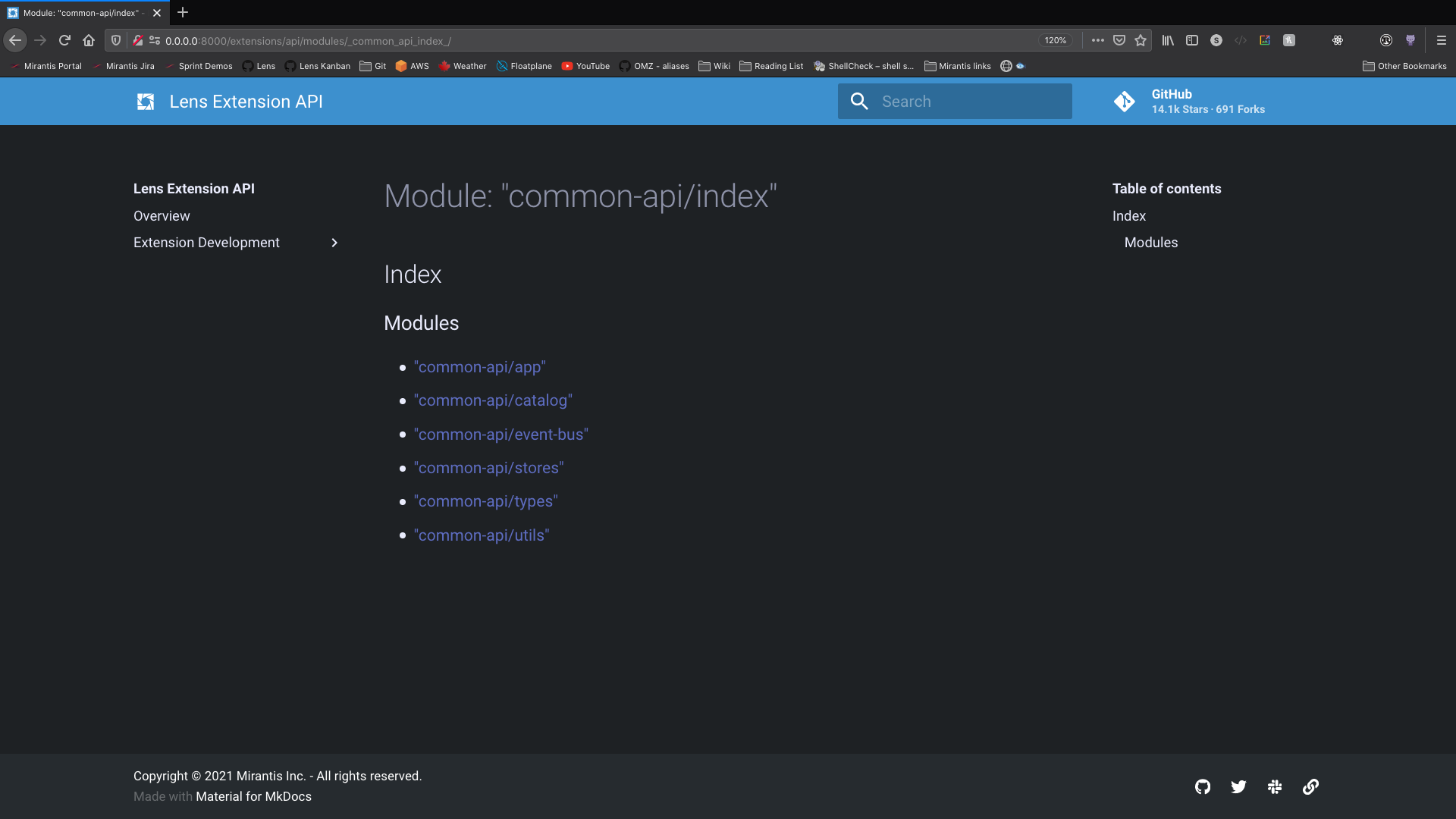Extension Api docs should point to generated index files by Nokel81 ...