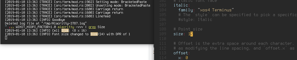 Font size is doubled, even with no dpi ratio · Issue #1999 · alacritty ...