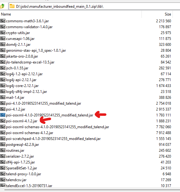Version compatibility · Issue #36 · jlolling/talendcomp_tFileExcel · GitHub