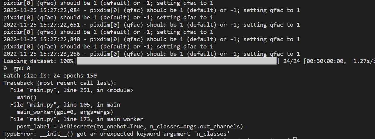 I have bug · Issue #147 · Project-MONAI/research-contributions · GitHub
