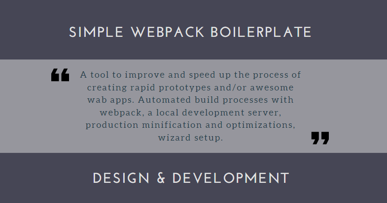 webpack banner