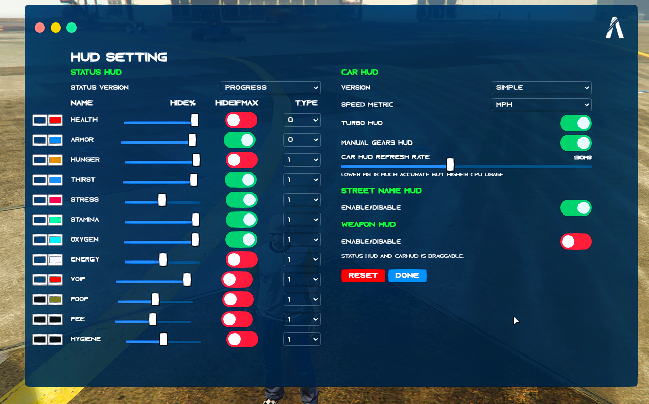 Best HUD For ESX QBCORE VRP STANDALONE FiveM Leaks NulledBB