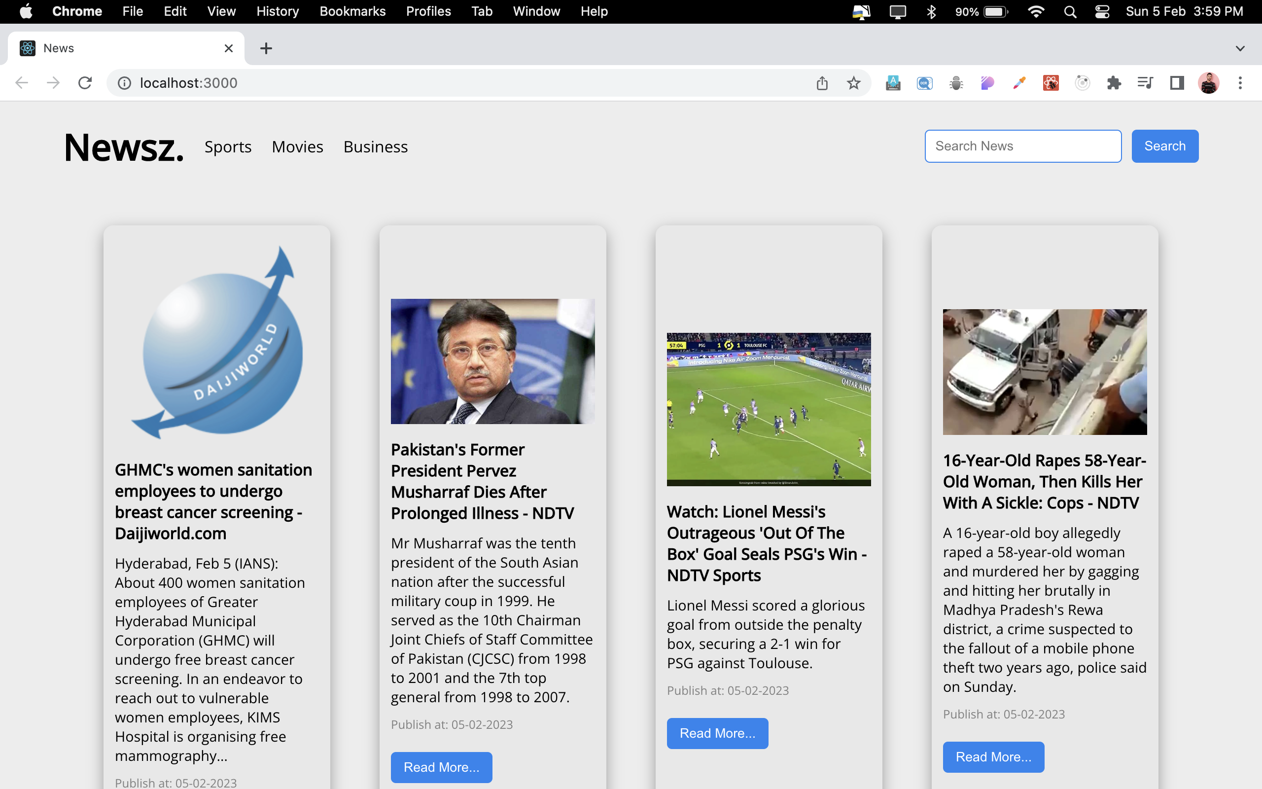 GitHub - Aman0413/News-Website: A responsive news site where you can ...