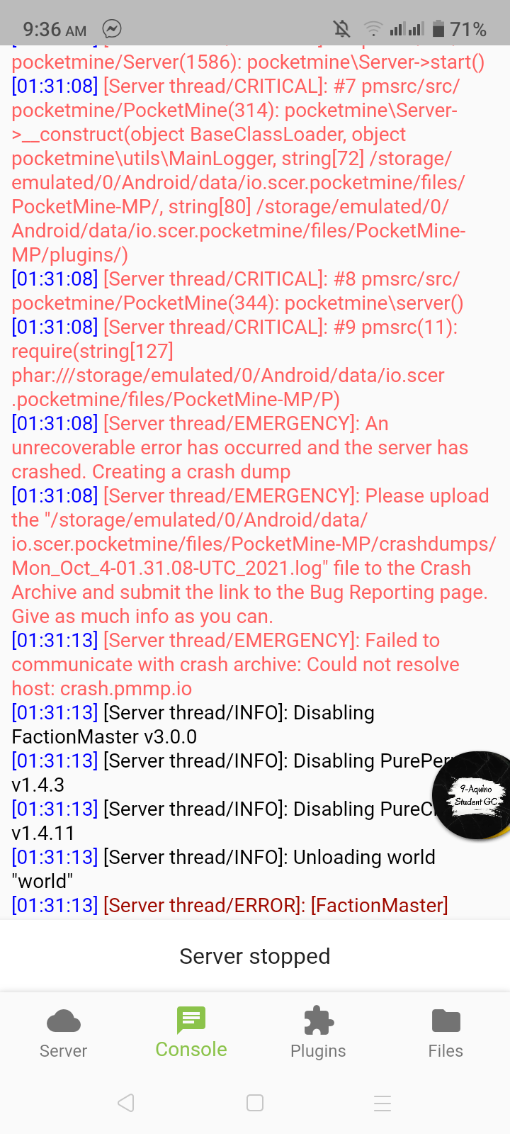 Internal server error · Issue #59 · FactionMaster/FactionMaster · GitHub