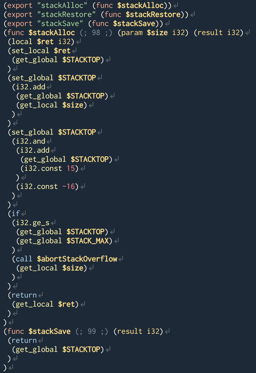 highlighting example