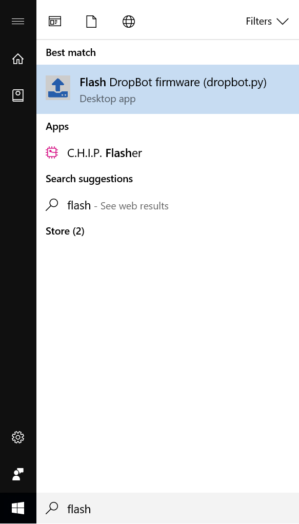 Manually flash DropBot firmware