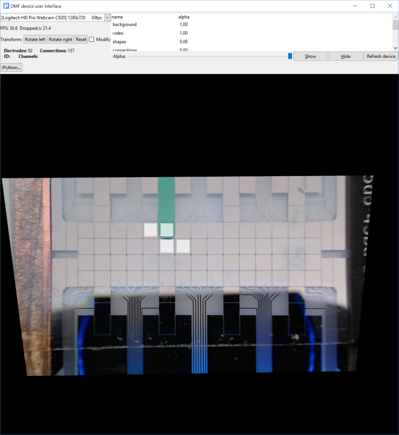 bug(electrode-ctrl): actuation error after directional control past ...