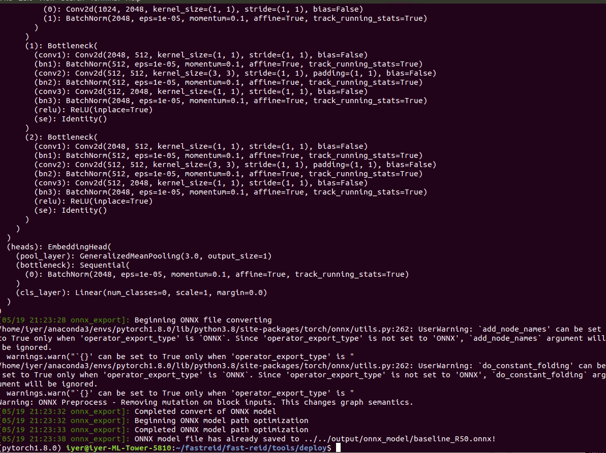 onnx_export RuntimeError: Expected all tensors to be on the same device ...