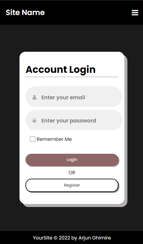 GitHub - DeletedAccountMarch/beautiful-and-responsive-login-and ...
