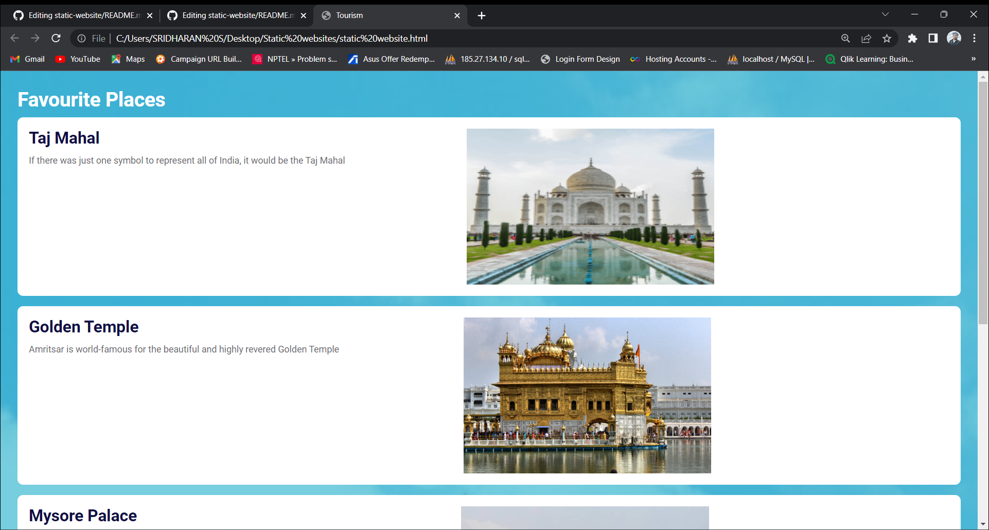 GitHub - SRIDHARAN1819/static-website: Using HTML,CSS,BOOTSTRAP