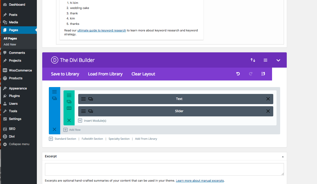 image sitemap count shows incorrect count when divi image slider is