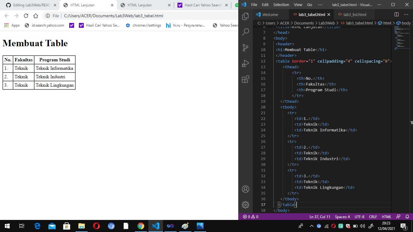 GitHub - LuroLumbantoruan/Lab3Web