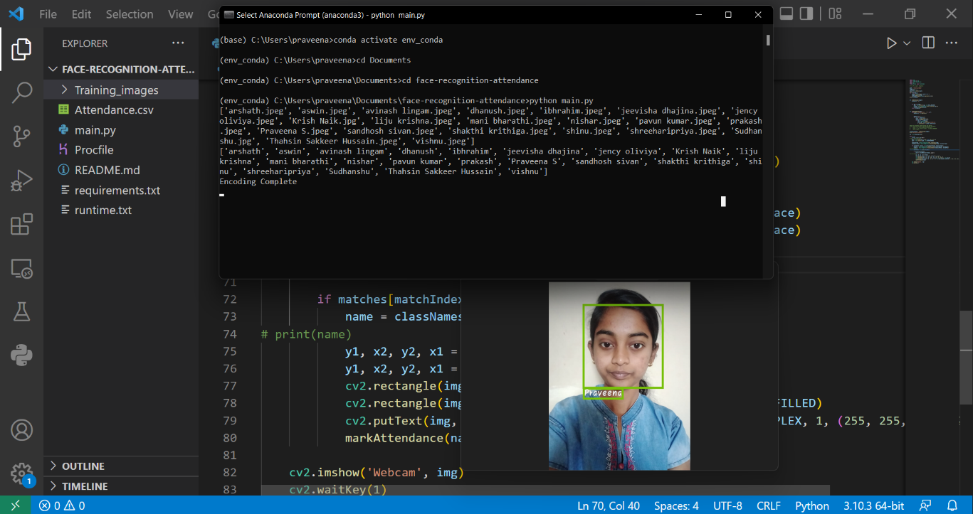 GitHub - Praveenajw/face-recognition-attendance