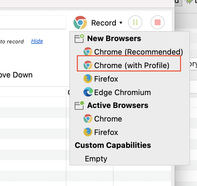 Please Add Chrome Object Spy, Recorder, and Smart Wait Extensions to