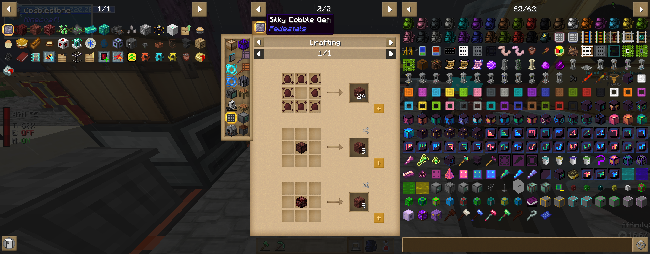 Can not make Silky Cobble Gen · Issue 421 · AllTheMods/atm6sky · GitHub