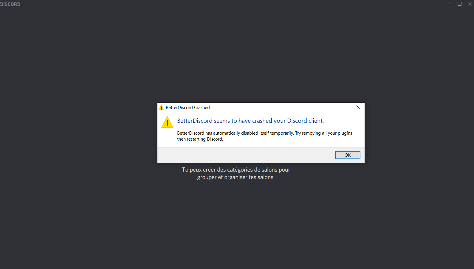 [Bug] · Issue #699 · BetterDiscord/BetterDiscord · GitHub