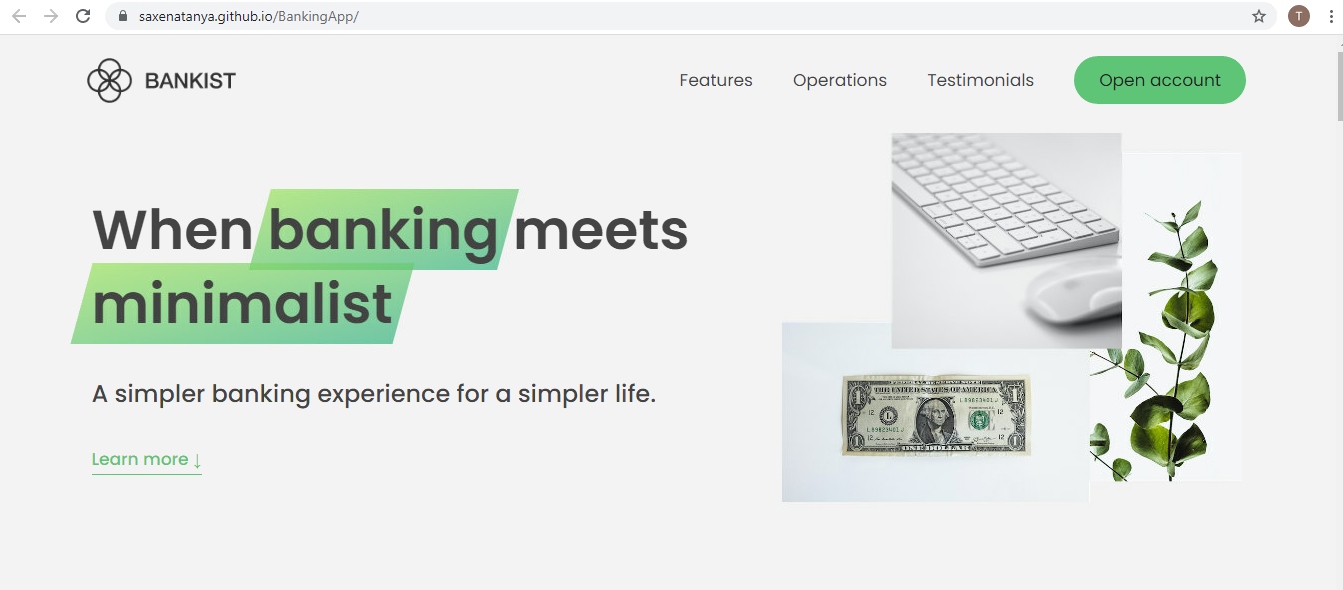 GitHub - saxenatanya/BankingWebApp