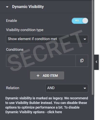 Jetengine 4.0 Dynamic visibility builder ⚡ · Issue #5694 · Crocoblock ...
