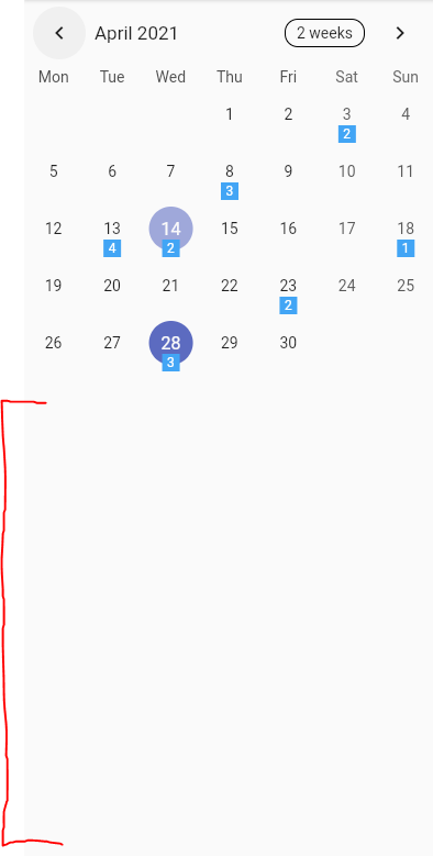 Table Calender size · Issue #474 · aleksanderwozniak/table_calendar ...