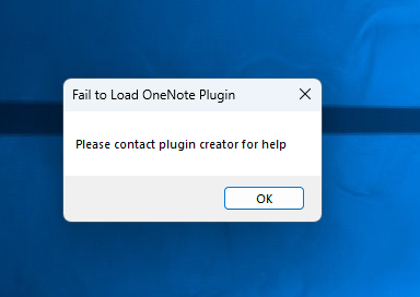 Image Not Loading Onenote Error dialog does not indicate where it is coming from · Issue #24830 ...