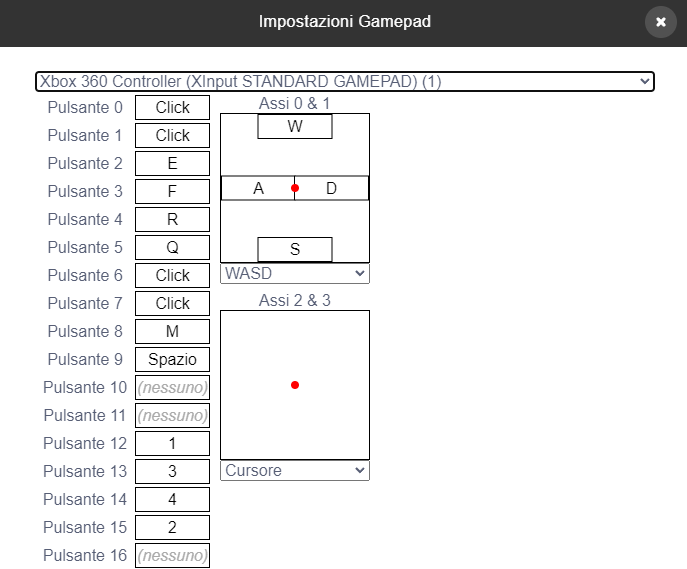 Gamepad controller not saving input configuration · Issue 289