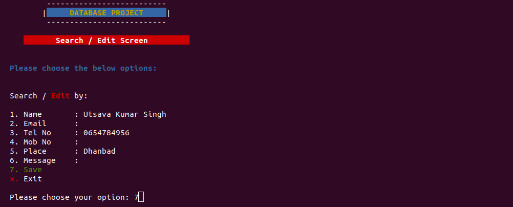 Creating A Searchable Database Using Bash GitHub - UtsavaSingh/Command-Line-Database-Tool: Database is a BASH ...