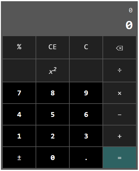 GitHub - mikael-zakaria/standart-calculator-based-on-windows-10 ...