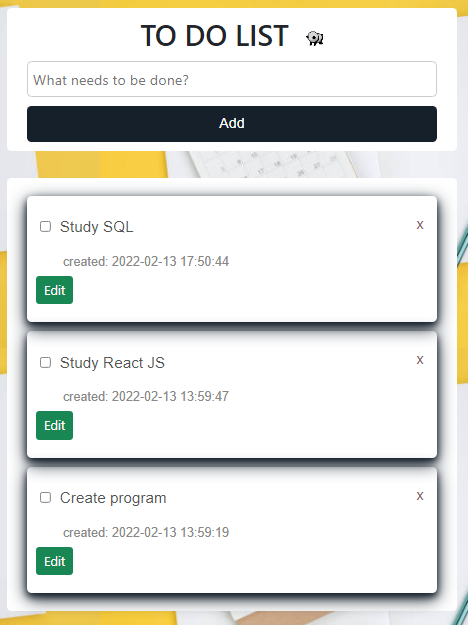GitHub - jlozion026/todolist