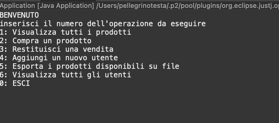 codice java del progetto runs Images High Quality... GitHub - pellegrinotesta/Progetto-Java-Basics: Progetto Java Basics per ...