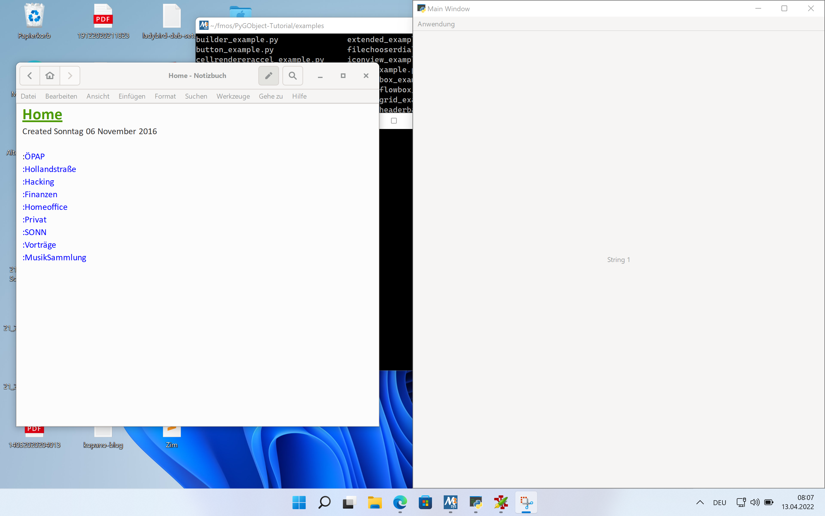 Virtual desktop switching moves main window on Windows 10 · Issue 2004