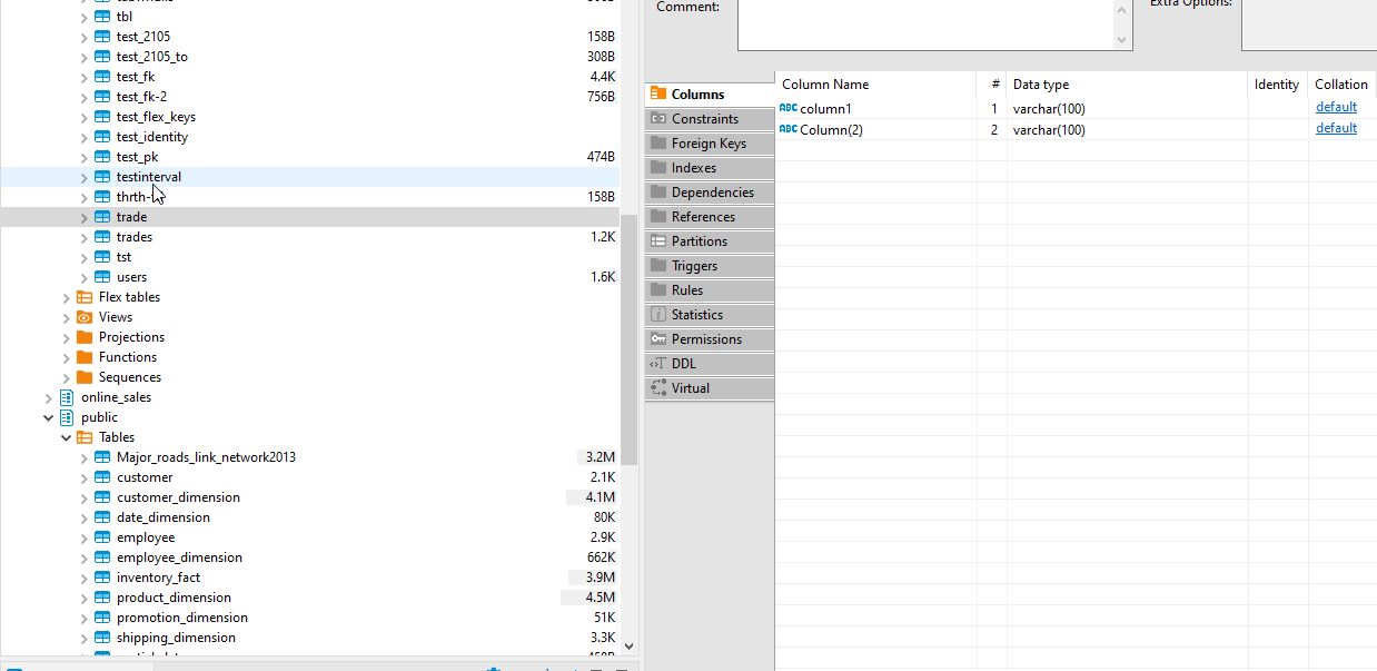 Global tables filter refreshes only one schema · Issue 13644 · dbeaver