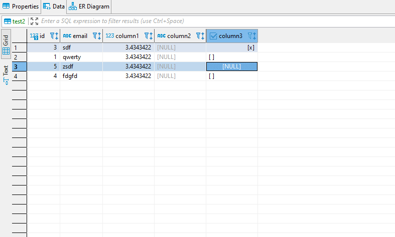 Boolean alignment changes during new row creation · Issue #13935 ...