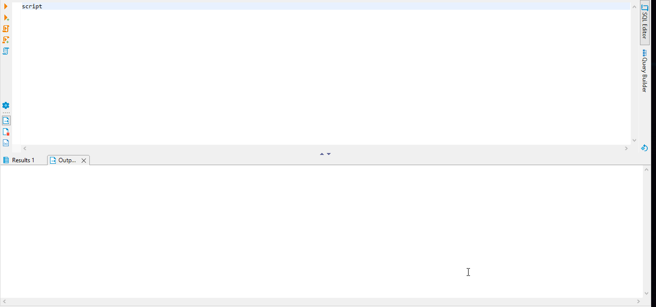 Preference switch to output / result tab · Issue 14939 · dbeaver