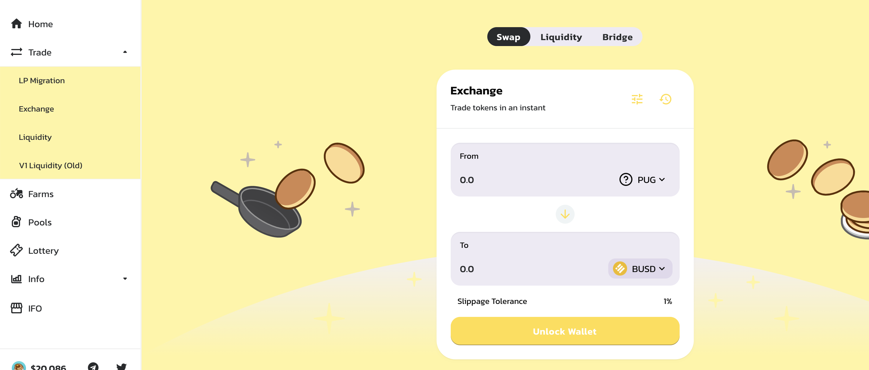 Cannot add new token in farms section · Issue 1883 · pancakeswap