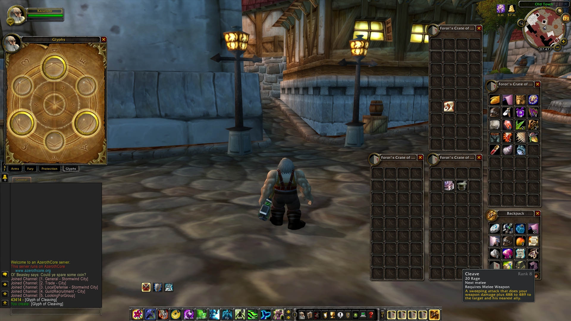 [Glyphs] Incorrect Spell Tooltip for Cleave after applying Glyph of ...